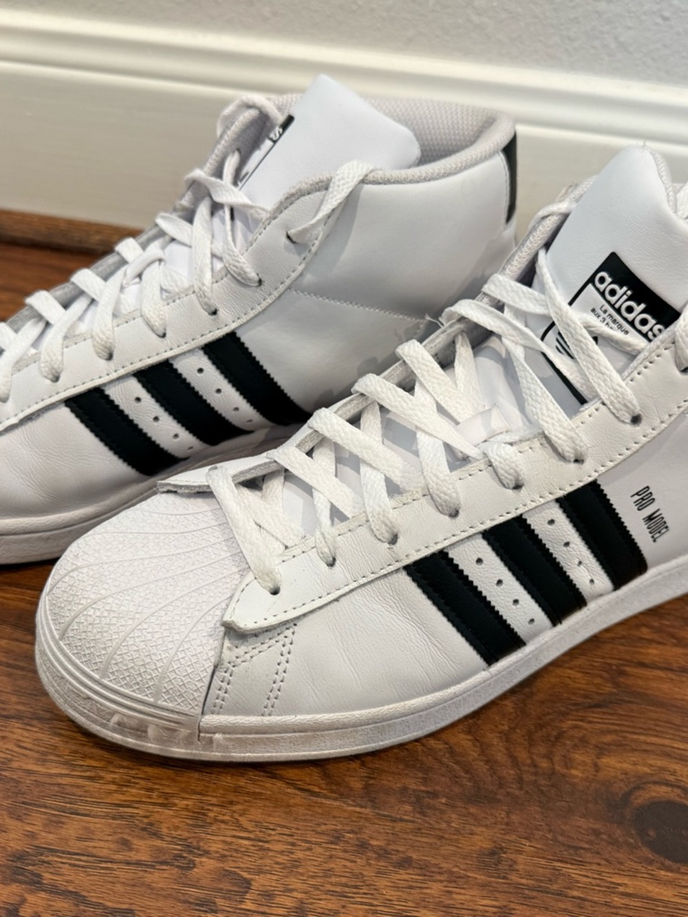Adidas Pro Model Mid-Top Sneakers